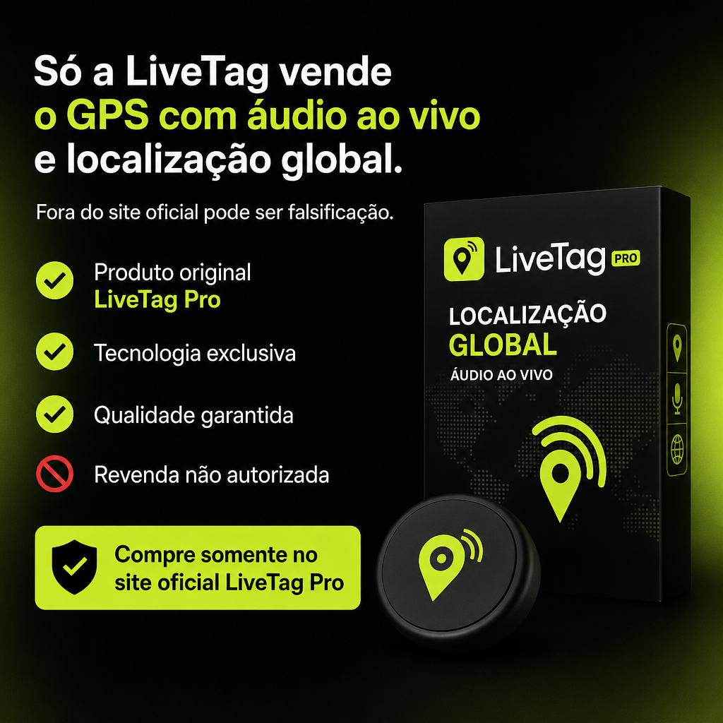 Compre LiveTag Pro só no site oficial